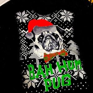 Pug Christmas crewneck